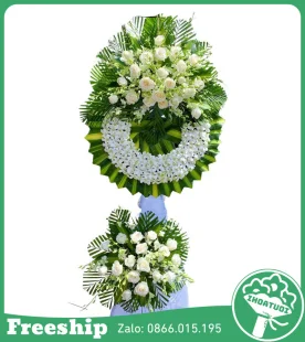 Kệ Hoa Tang Lễ 2 Tầng - Mã: DHT-038 - Giá: 1.300.000đ