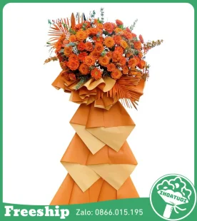 Kệ Hoa Khai Trương Đẹp – Làm Ăn Phát Đạt - Mã: DHT-122 - Giá: 950.000đ