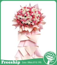 Kệ Hoa Khai Trương Tông Hồng – Ngọt Ngào Thành Công