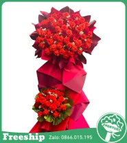 Kệ Hoa Khai Trương 2 Tầng – Đại Cát Đại Lợi