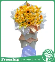 Kệ Hoa Khai Trương Rực Rỡ – Chúc Mừng Hồng Phát