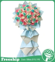 Kệ Hoa Khai Trương Tông Xanh – Bền Vững Phát Triển