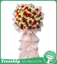 Kệ Hoa Khai Trương – Hồng Phát Trọn Năm