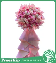 Kệ Hoa Khai Trương – Hồng Phát Trọn Năm