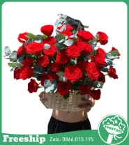 Giỏ Hoa Chúc Mừng Vạn Điều May