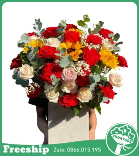 Giỏ Hoa Chúc Mừng Chúc Mừng Như Ý - Mã: DHT-160 - Giá: 450.000đ